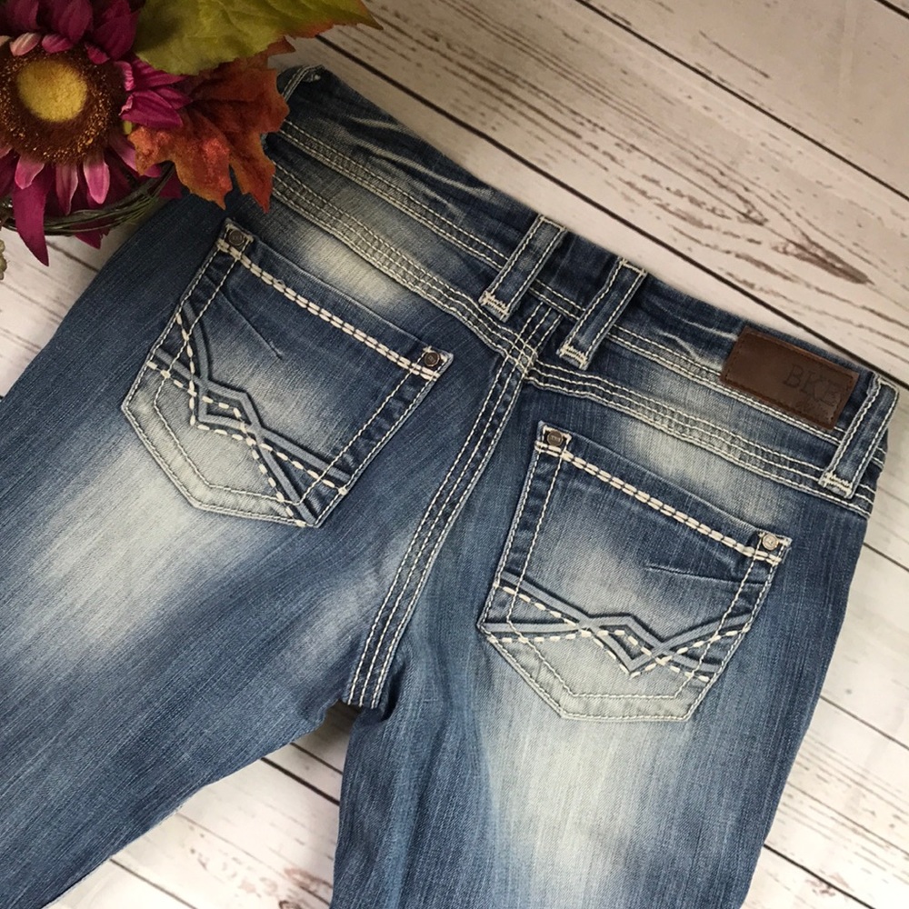 Bke Buckle Sabrina Boot Cut stretch jeans